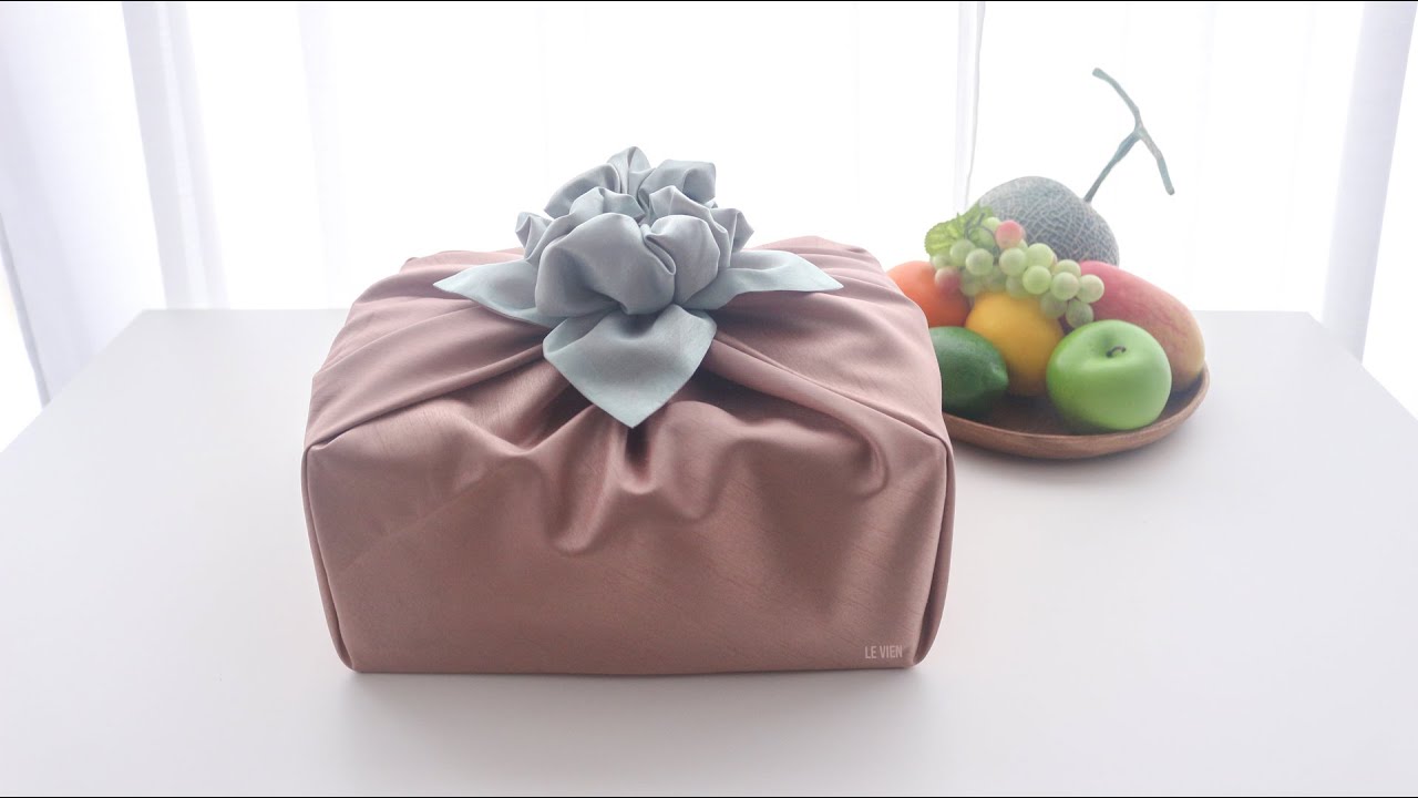ENG l 과일포장, 이바지음식, 예단포장, 명절 선물 보자기포장법 #bojagi #fabric_wrapping #kculture #koreatravel