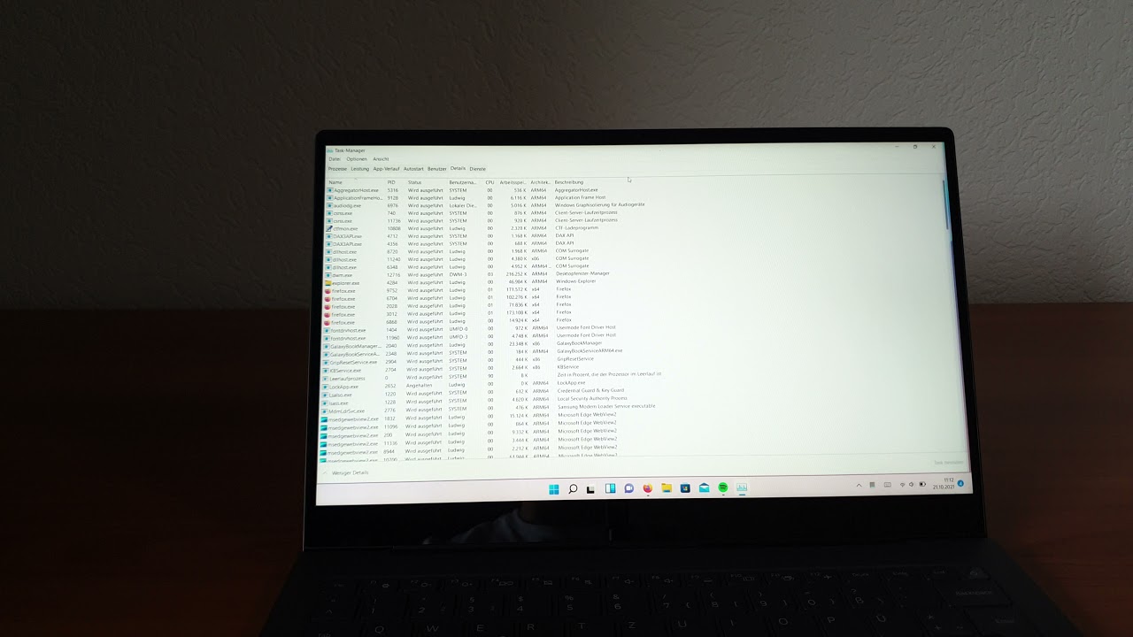 Windows 11 on ARM runs x64 (64-bit) Applications.