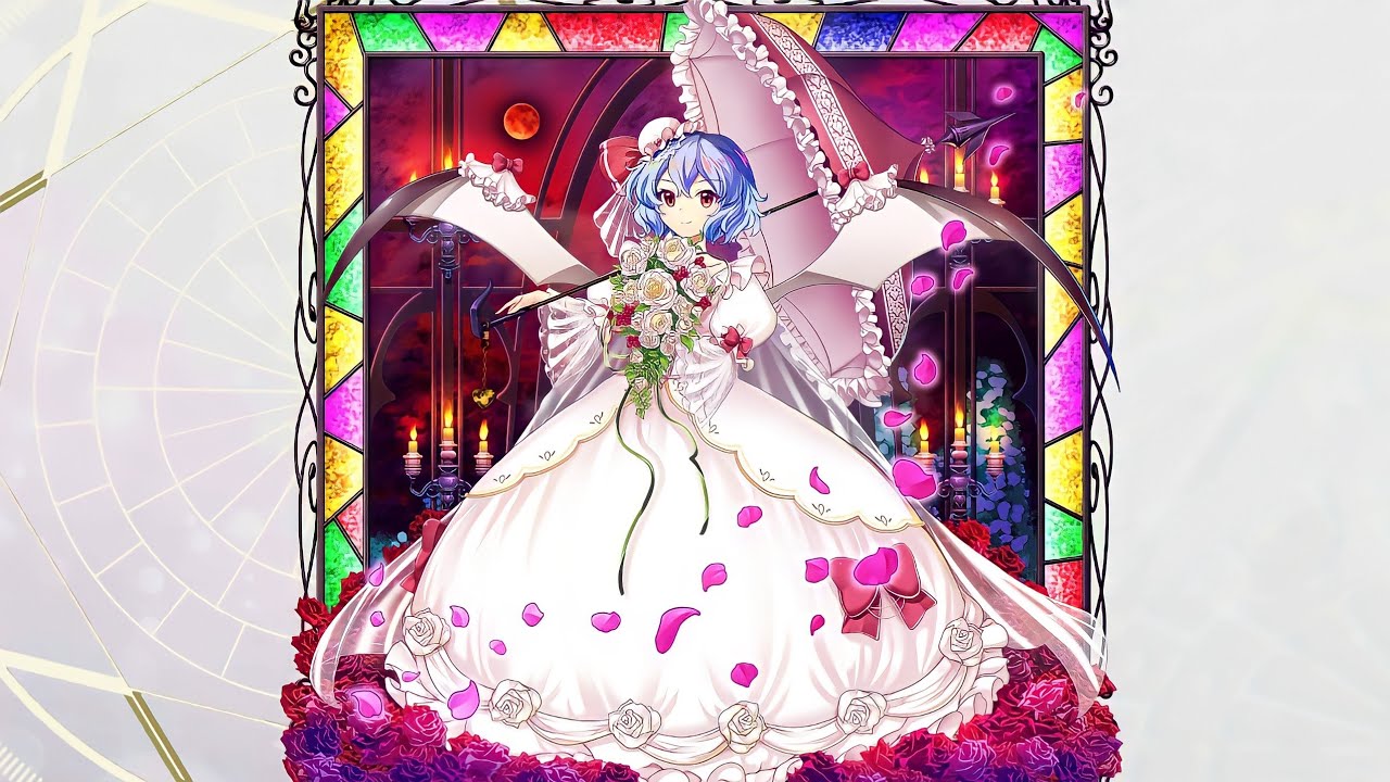 Touhou Lostword JP Remilia Scarlet Wed Dress & Showcase