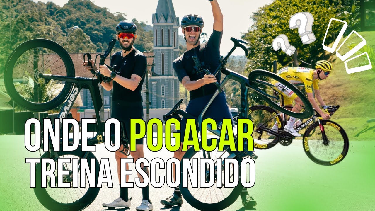 Felipe e Gu no esconderijo do Pogačar! Subidão BRUTO antes do IRONMAN