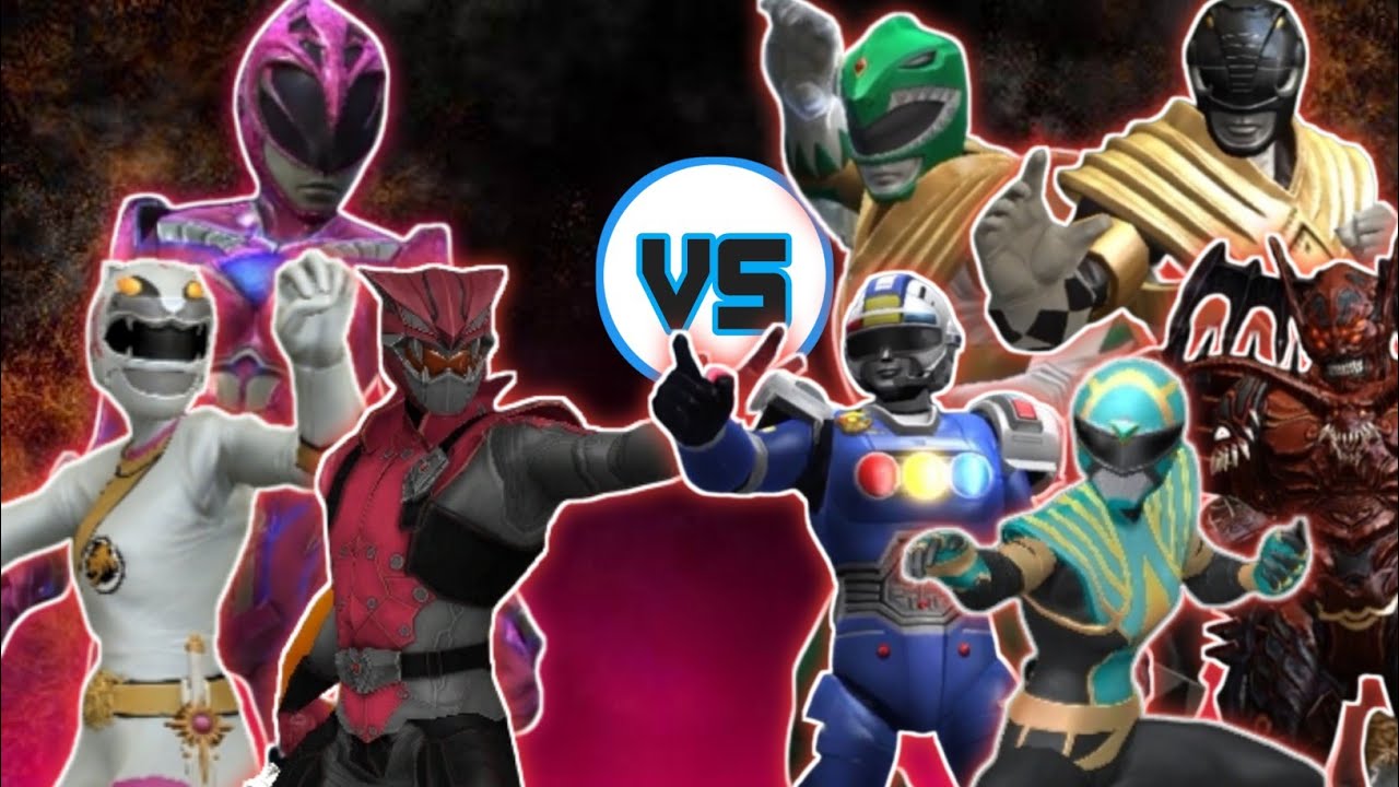 WADIDAW.!! PERTARUNGAN EPIC ANTARA KIMBERLY MELAWAN TOMMY OLIVER DAN ZACK TAYLOR | POWER RANGERS