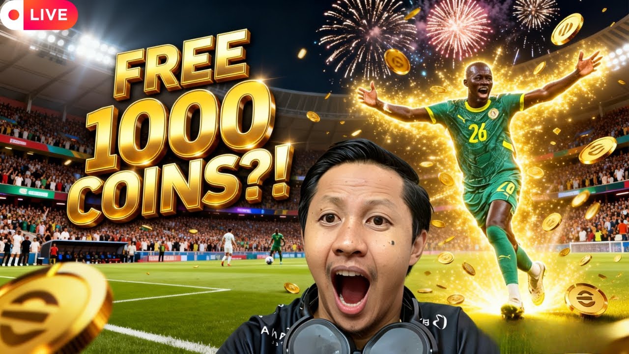 LIVE eFootball 🔴 FREE 1000 Coins?! | Sadio Mané Big Time AFCON 2025 😱