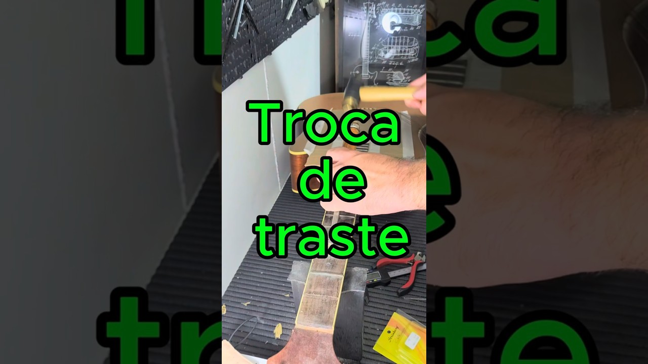 Troca de trastes