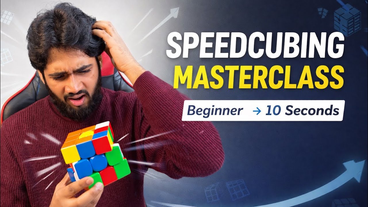 I Will Teach You to Solve in 10 Seconds (The Ultimate Speedcubing Course)