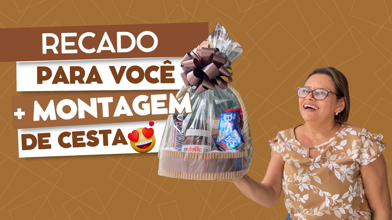 Abrindo meu coração 🥰/ Confecção e montagem de cesta para um jovem  de 15 anos