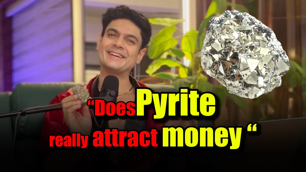 Watch how this Pyrite crystal will make you rich | How to use with other crystals | Paras Tomar