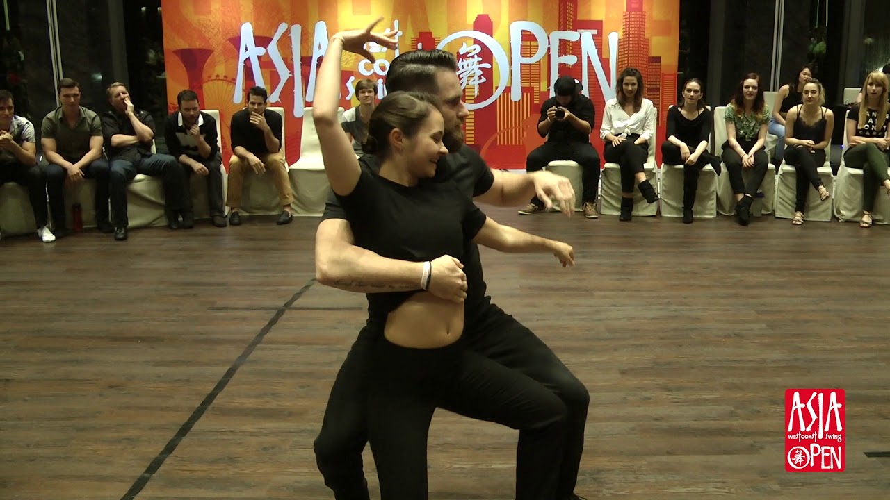 Invitational 03 Ryan Crutcher & Mariya Yelizarova - Asia West Coast Swing Open 2019