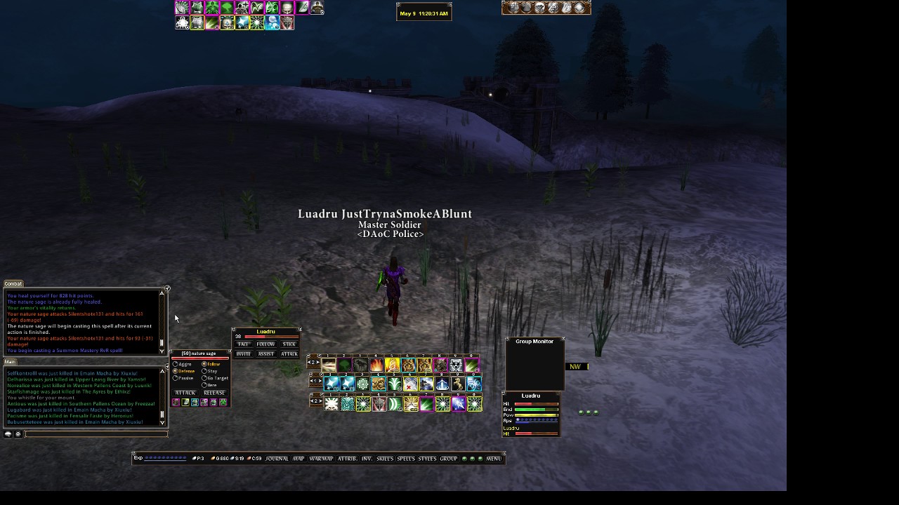 DAoC Druid first vid