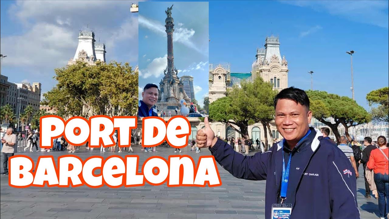 [4K] Экскурсия по порту Барселоны || Октябрь 2025 г. #barcelonatravel #barcelonatouristattraction...