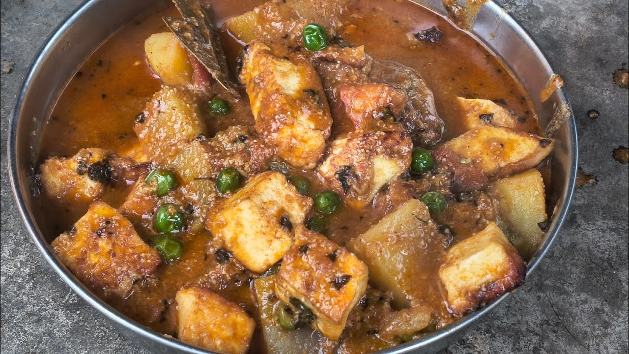 নিরামিষ পনির এই ভাবে একবার রান্না করে দেখুন।।