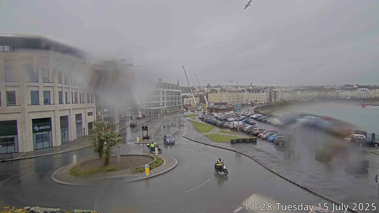 Isle of Man Douglas Promenade TimeLapse - 15/07/2025