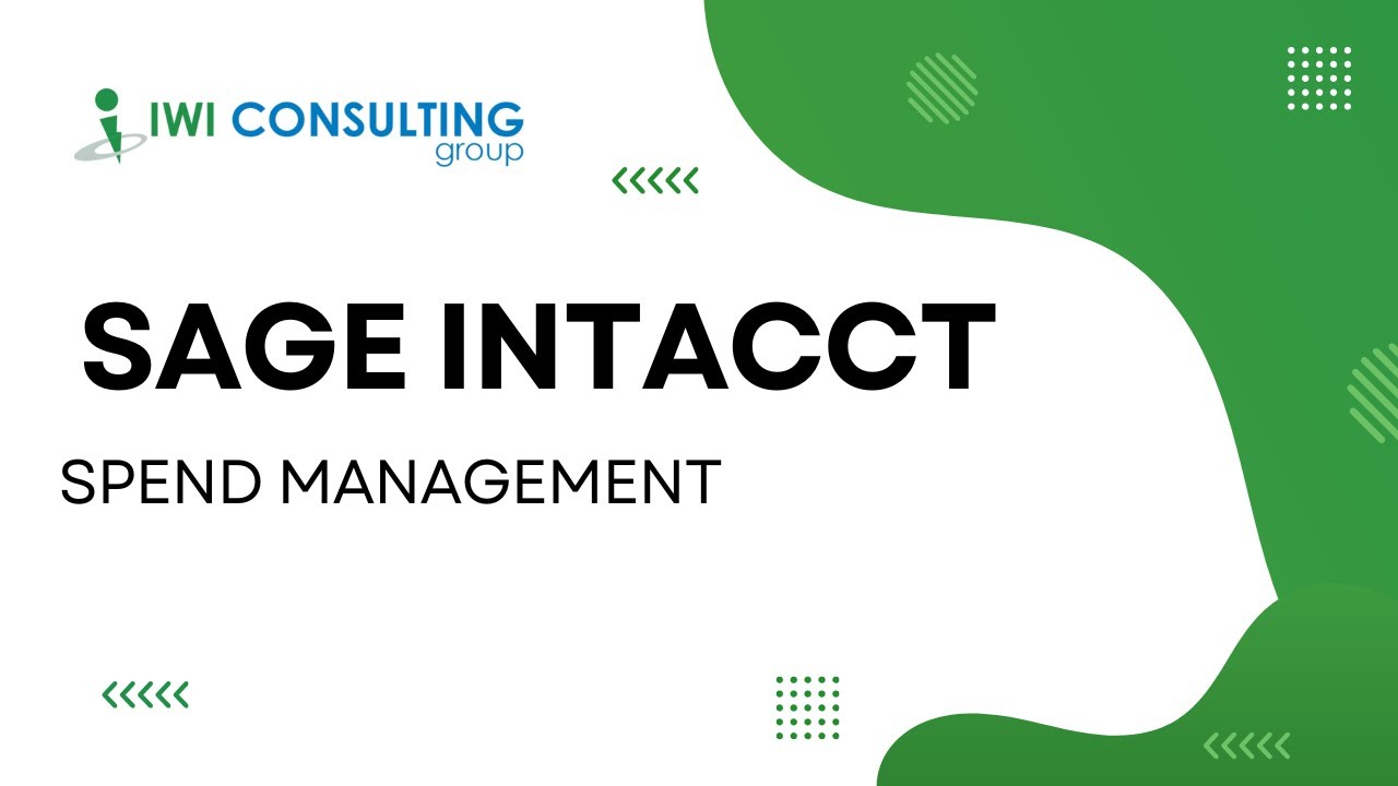 Sage Intacct - Spend Management