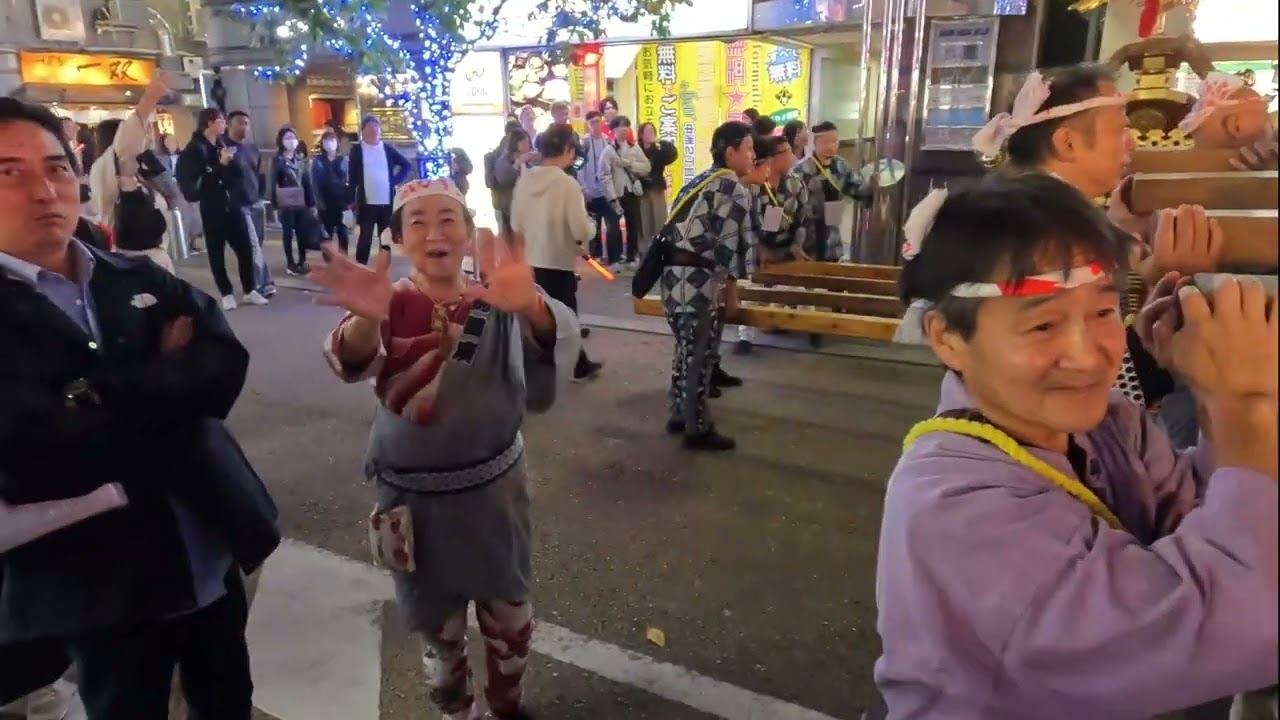 2025年福岡・博多で國廣女みこしKunihiro Women's Mikoshi in Hakata, Fukuoka 2025