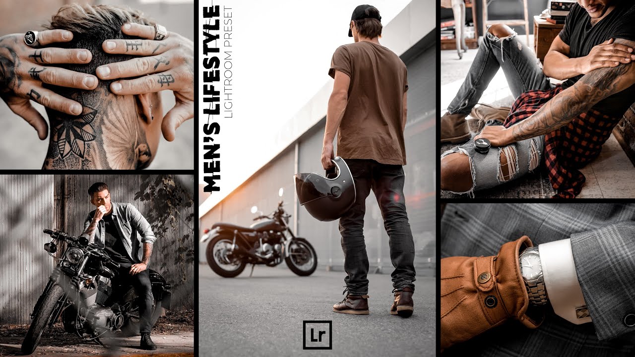 Men's Lifestyle preset - Lightroom presets | lifestyle presets | Lightroom brown tones | men presets
