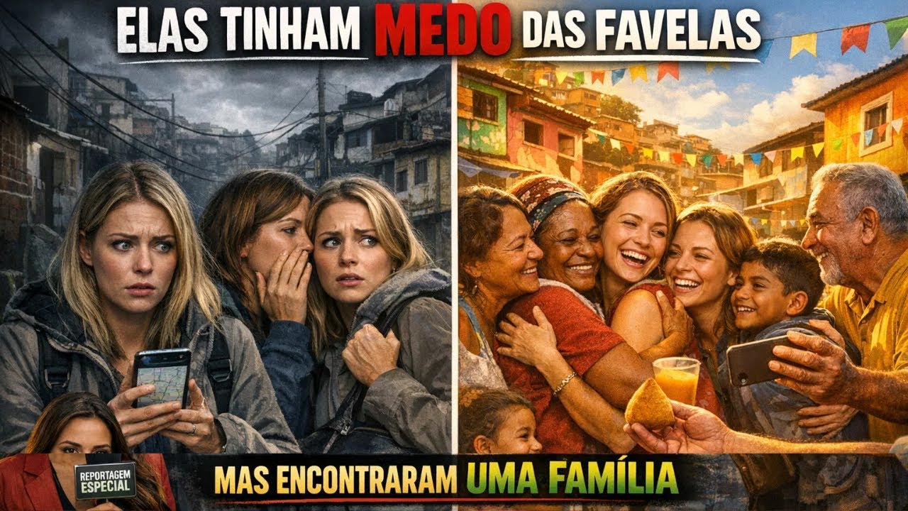 3 mulheres inglesas chegaram ao Brasil com medo das favelas… até conhecerem a comunidade local