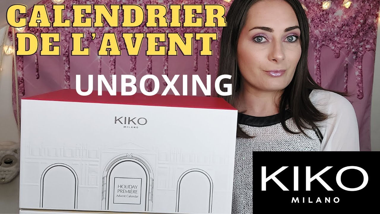 UNBOXING CALENDRIER DE L'AVENT KIKO 2023