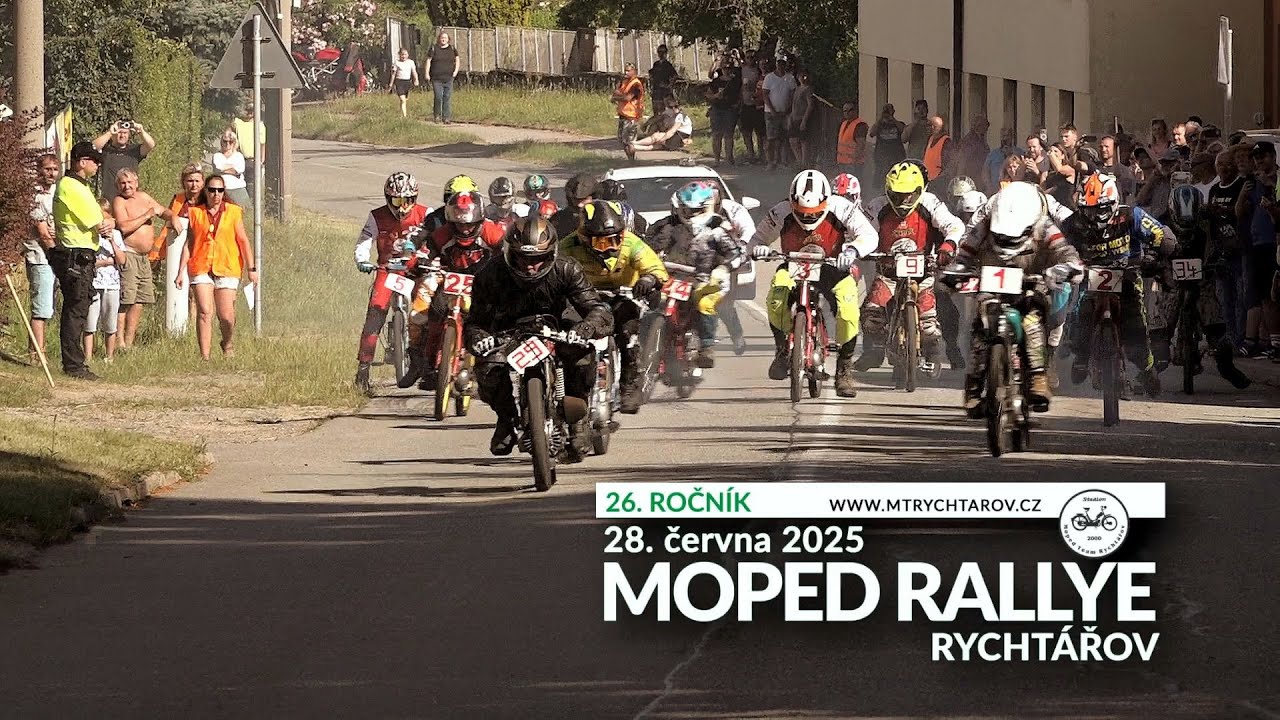 26. ročník Moped rallye Rychtářov 2025