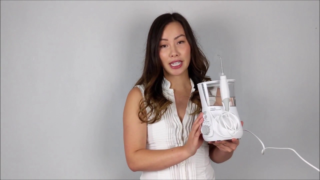 Waterpik Waterflosser demo and review