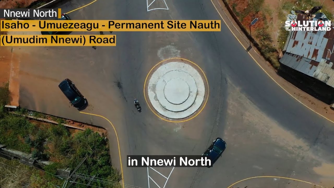 The newly constructed major roads in Nnewi North have brought joy to the people.