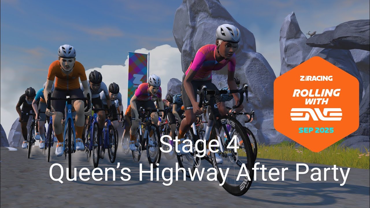 Zwift Race | Stage 4 Rolling with ENVE Category A (570-725) KOM killer or Killed by the KOM?
