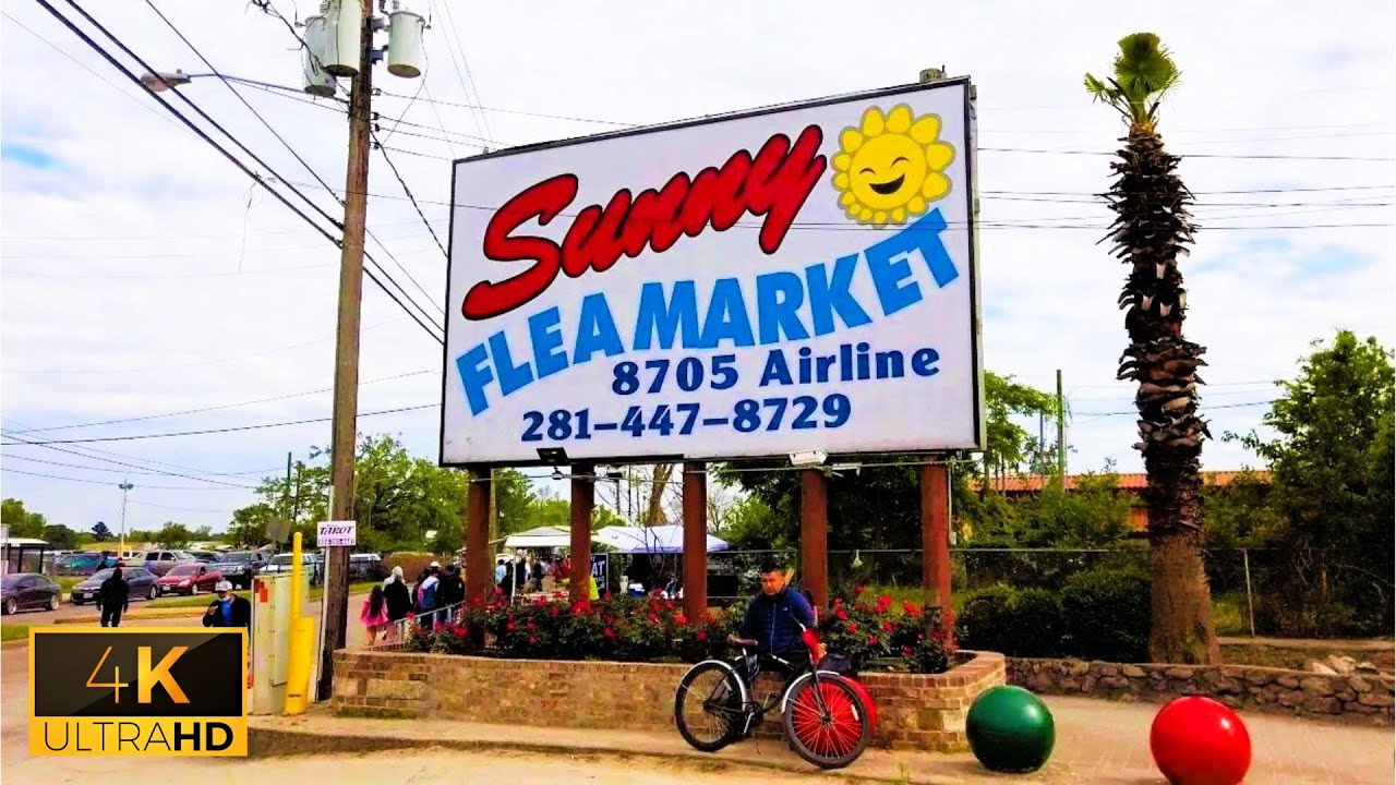 Sunny Flea Market Walk - La Pulga | Houston, Texas 4K