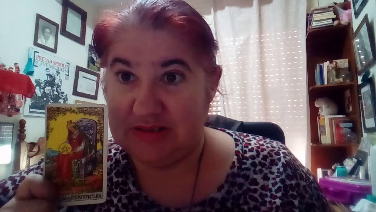 Paje, caballo, reina y rey de Oros