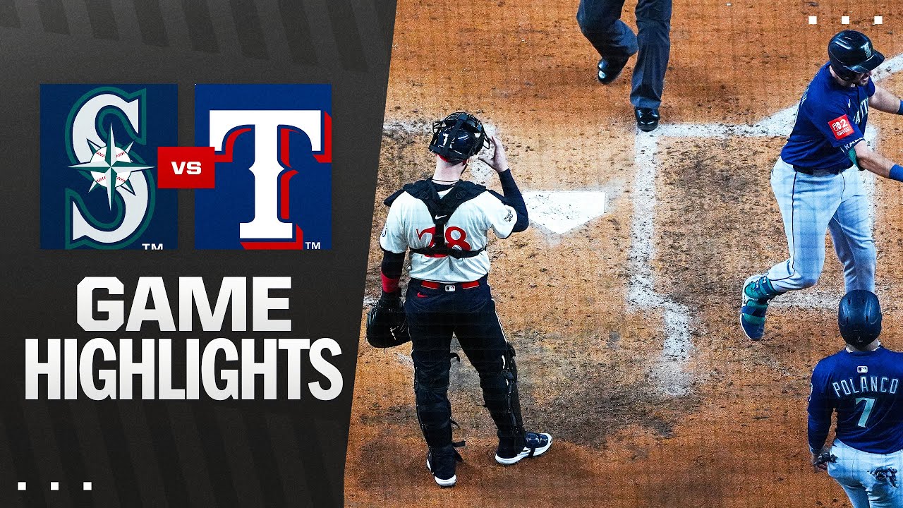 Mariners vs. Rangers Game Highlights (5/2/25) | MLB Highlights