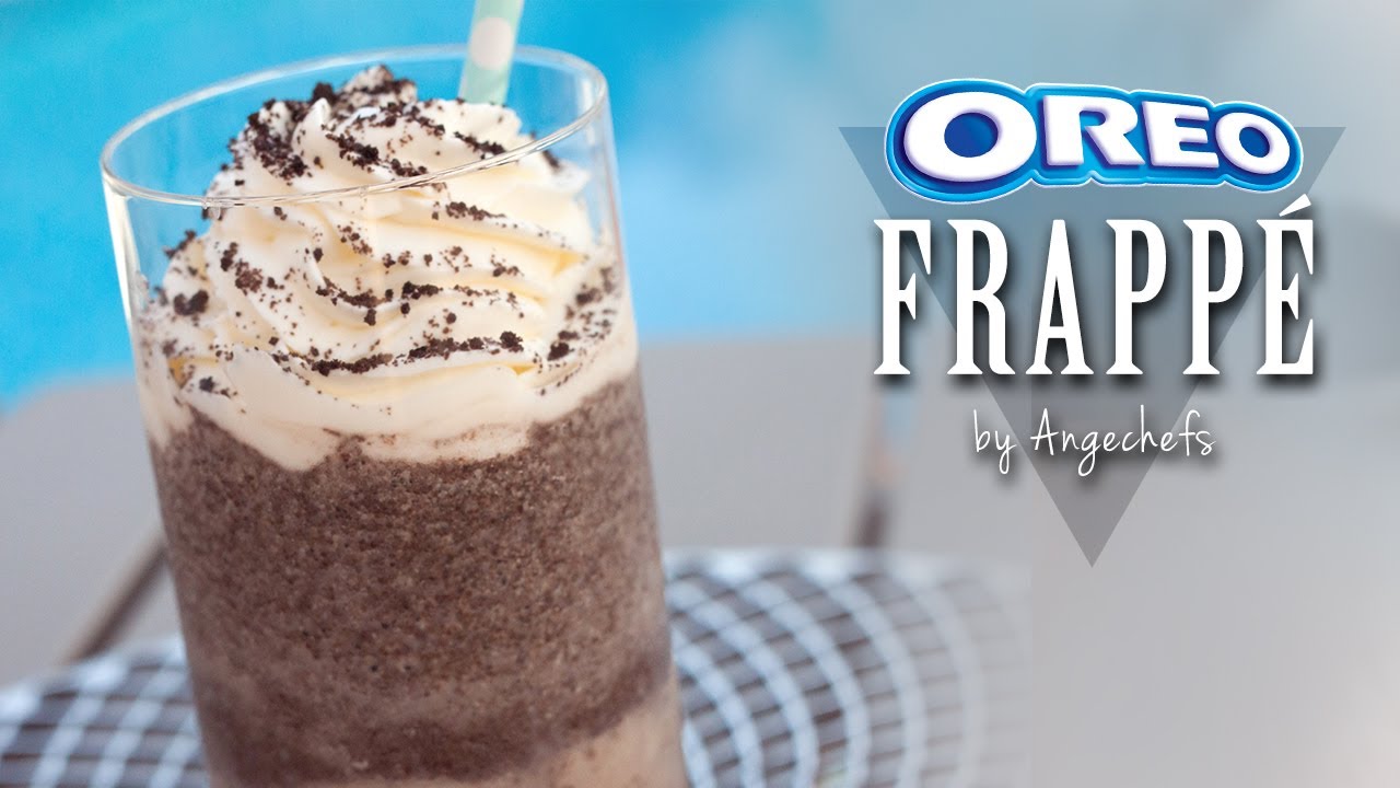 Frappé de Oreo · Receta Fácil y Rápida