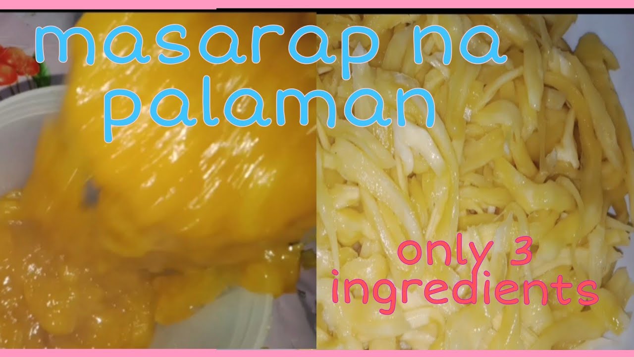 LANGKA JAM! only 3 ingredients!pwede gawing pangnegosyo!.. masarap na palaman