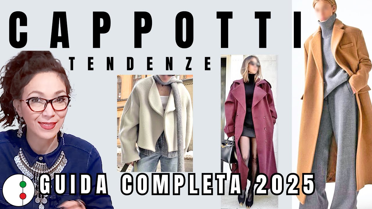 CAPPOTTI di TENDENZA 2025 , outfit moda per l'inverno | Patoo 74| StudioStile74 abbigliamento donna