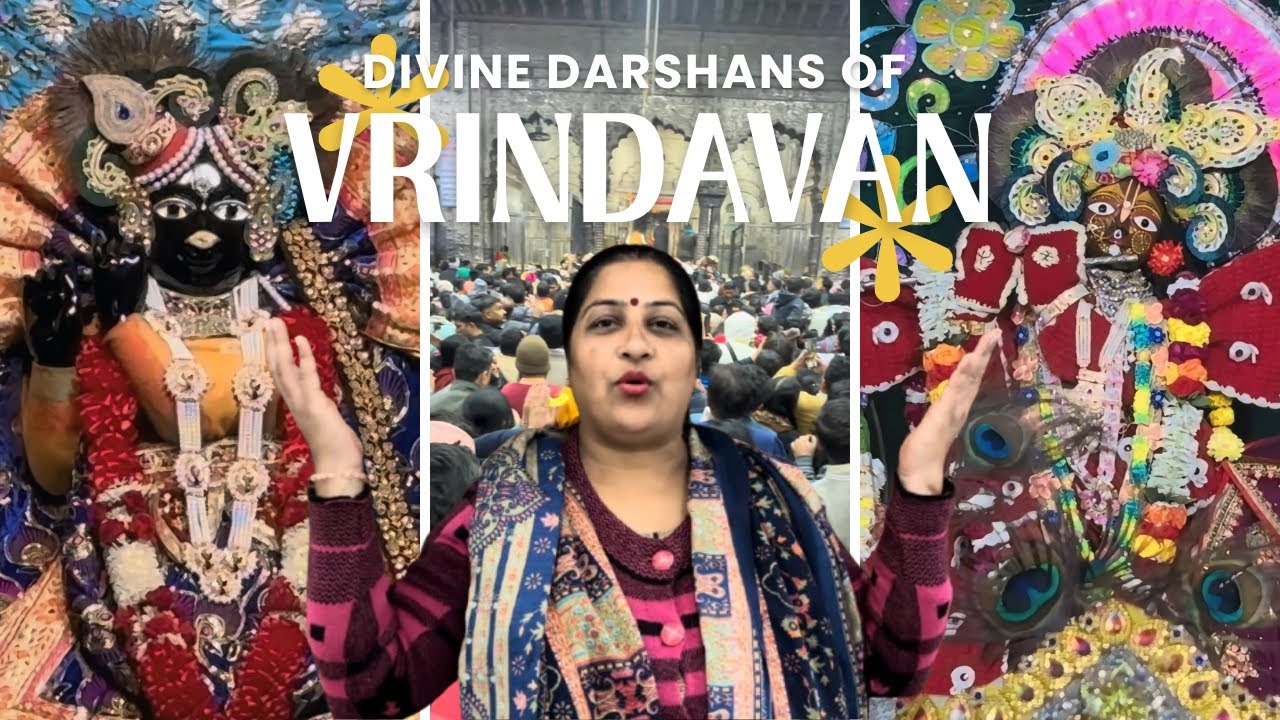 Divine Darshans Of Vrindavan 😍| Don’t Miss  It 😊| Part- 2