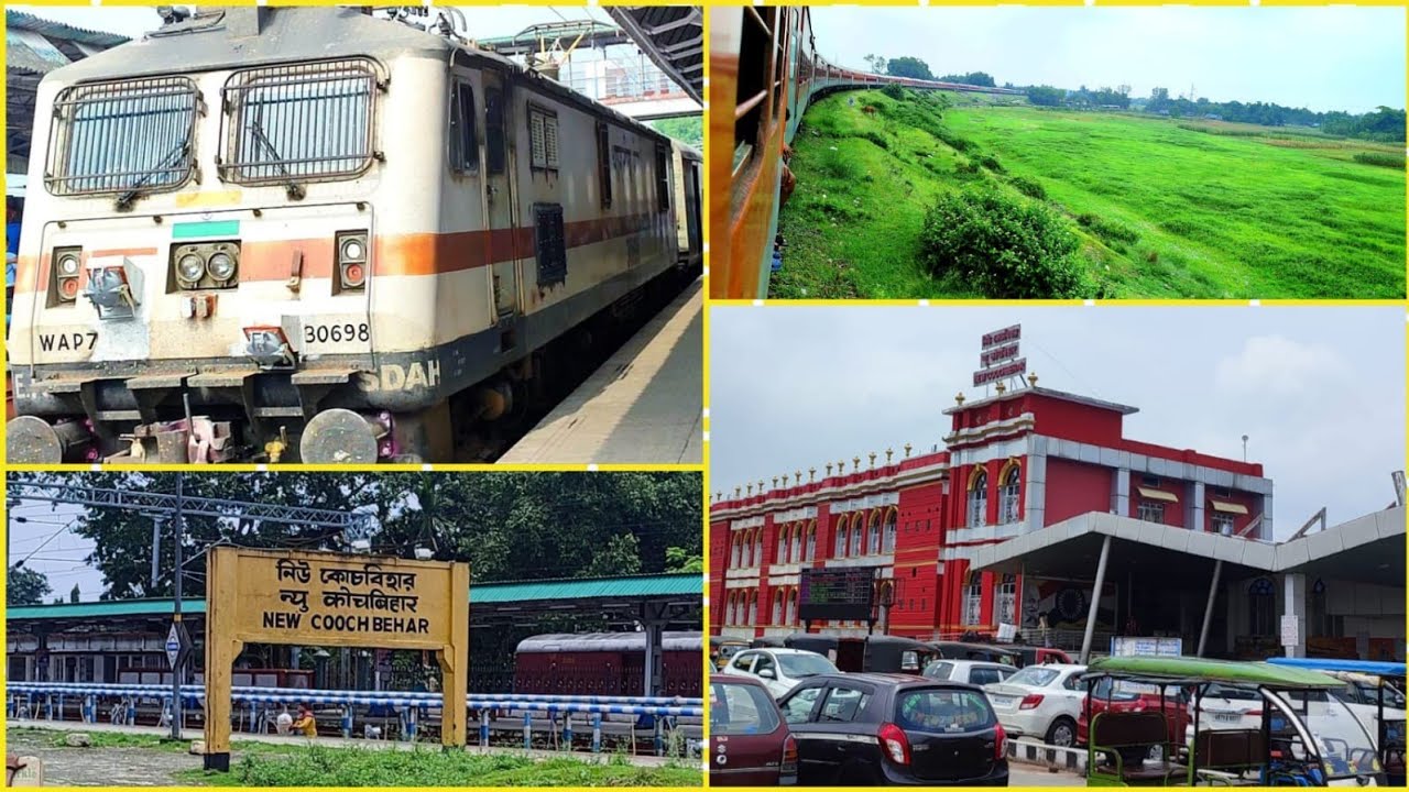 Siliguri to Coochbehar Train Journey || Amader coach e police keno aslo?? Bombscare