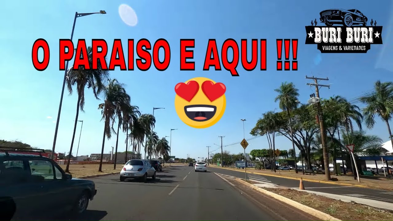 4K   Driving Campo Grande   Mato Grosso do Sul   Bairro Amambai   Brasil