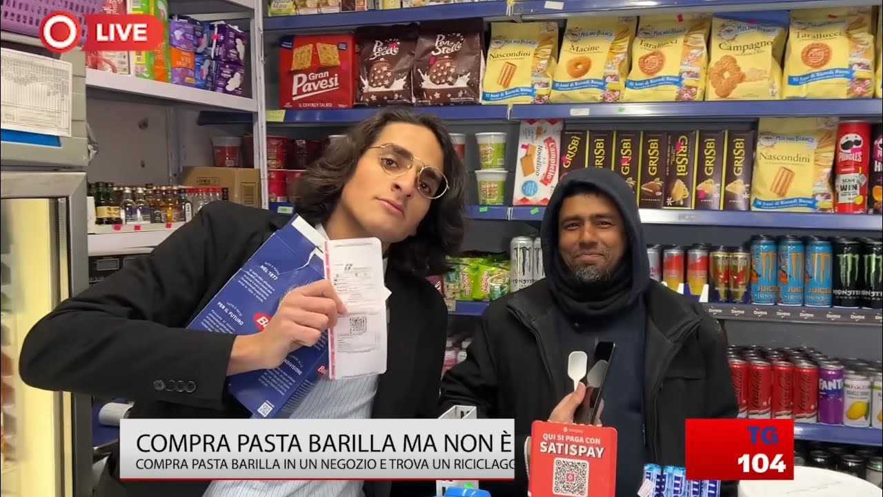 MI FINGO UN INVIATO DEL TELEGIORNALE!