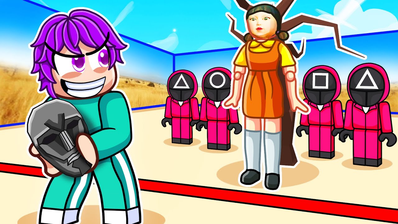 I Went UNDERCOVER In SQUID GAME In Roblox!