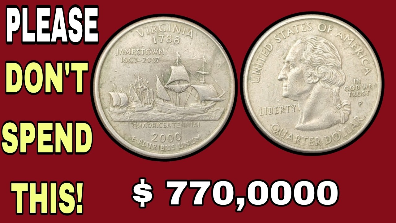 This 2000 Virginia Quarter Could Be Worth HUNDREDS! Rare Errors & Value Guide
