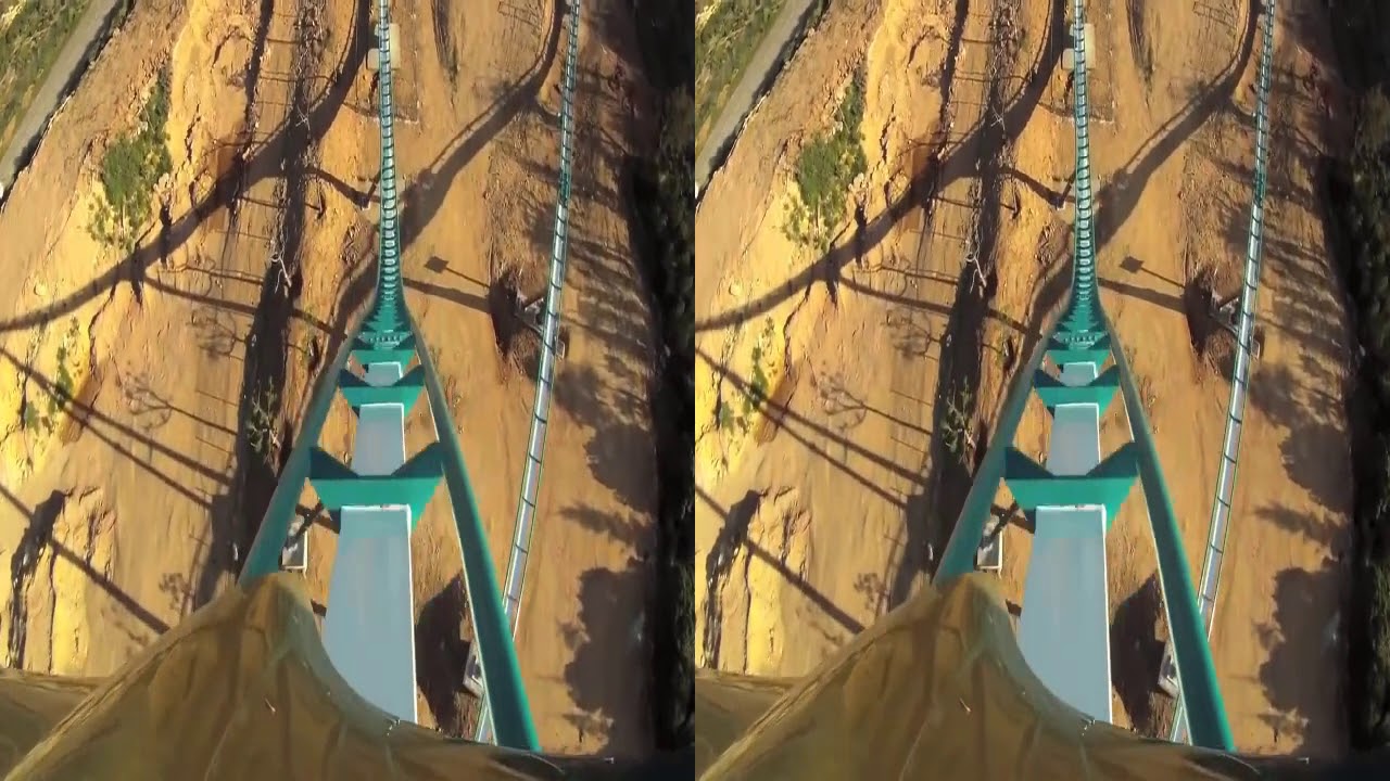 VR Roller Coaster - Shambhala HD - Europe's tallest coaster