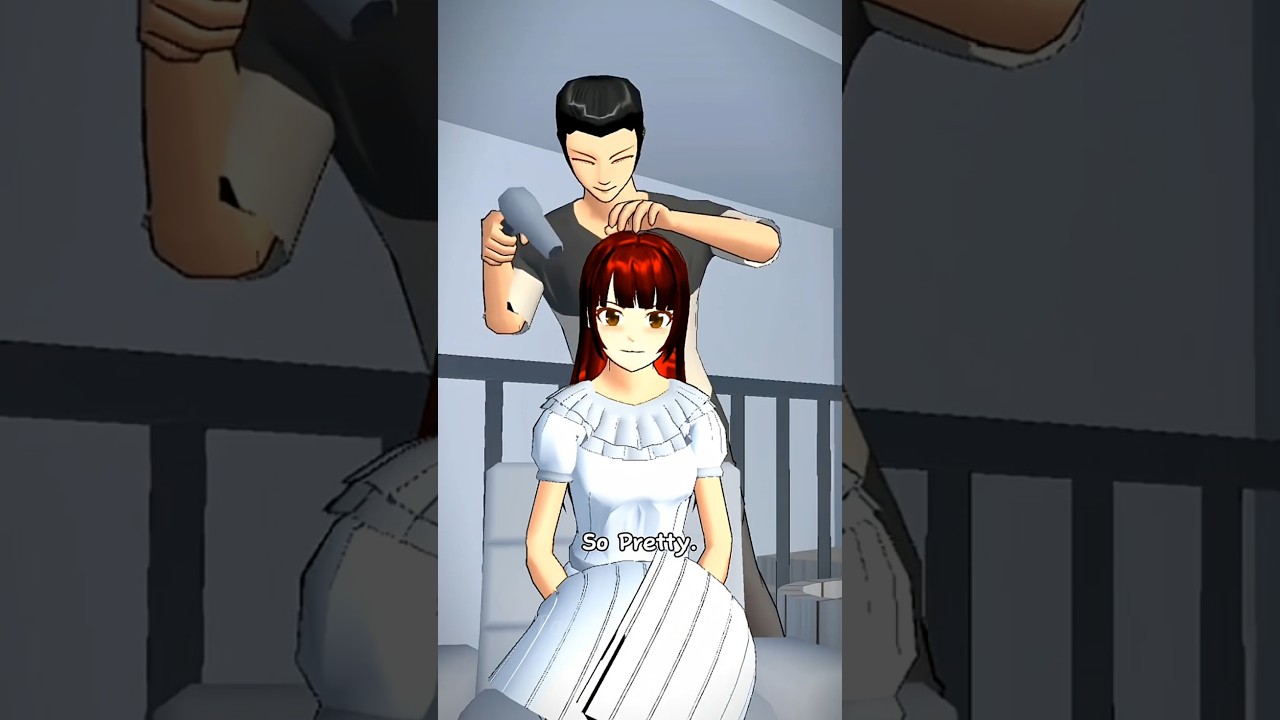 Only He Sees Her Alive☠️ #shorts #horror #sakuraschoolsimulator #viral #drama