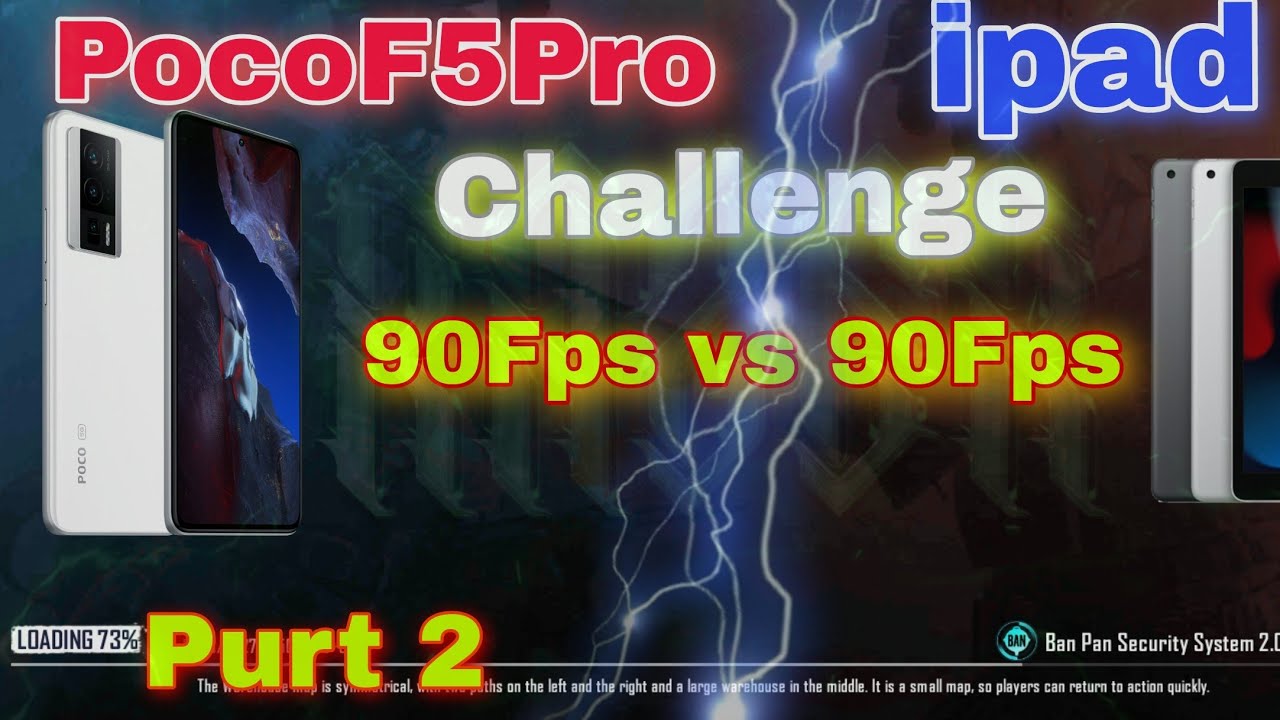 PocoF5Pro Pubg Test😱PocoF5Pro vs ipad 9 test 🎮 purt2  challenge🎖️🎖️🎖️RAZER PLAY 🐉