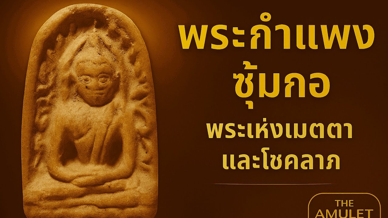 พระซุ้มกอ กำแพงเพชร — พระแห่งเมตตา โชคลาภ และความรุ่งเรือง | The Amulet Story EP.3