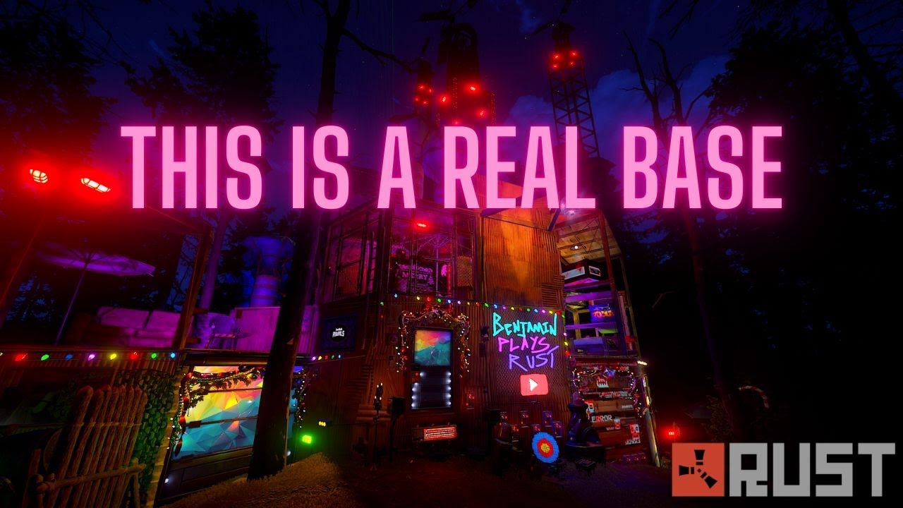 This Is Not An RP Server! Rust Base Building Tour (Vanilla)