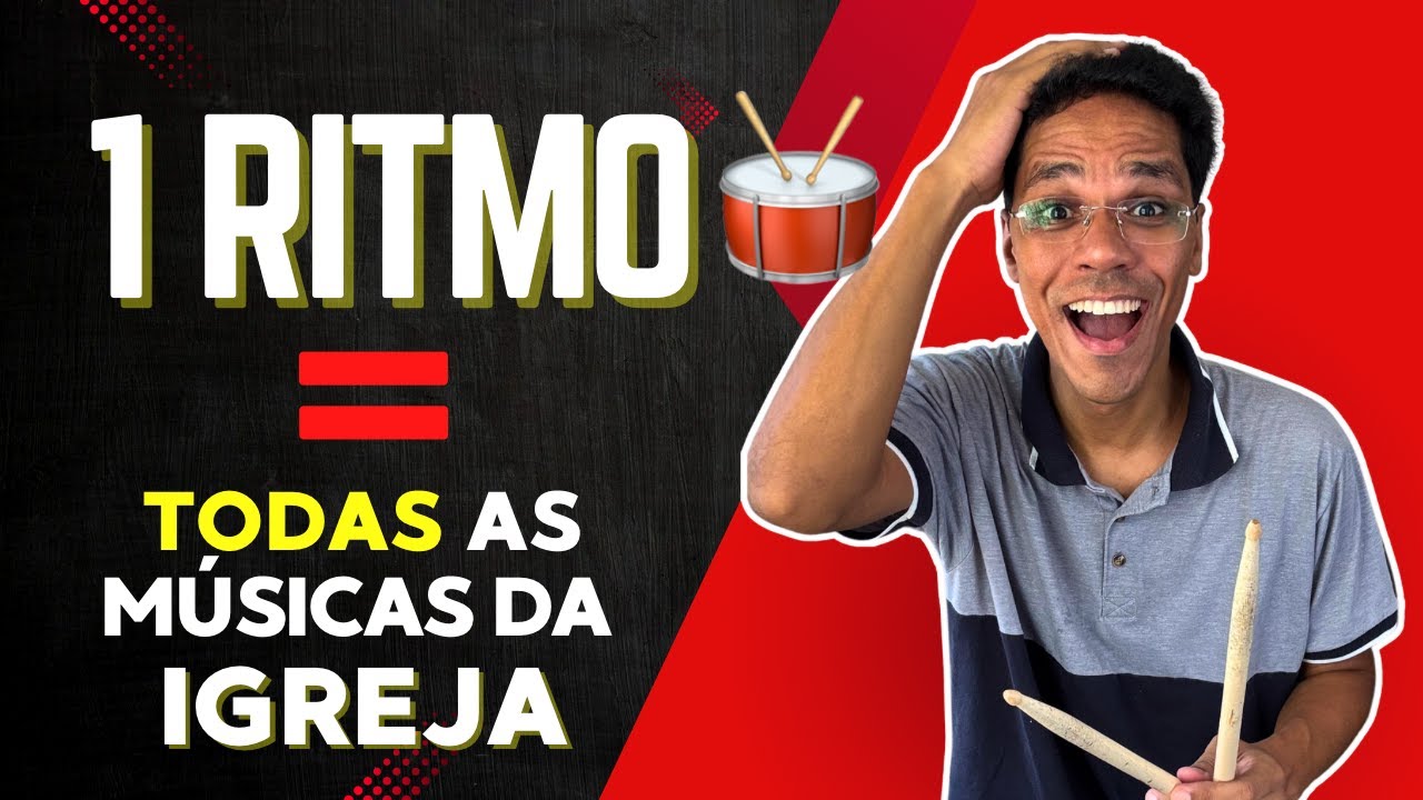 O Ritmo ÚNICO que Faz Você Tocar Qualquer Música na Igreja (Mesmo sendo Iniciante)