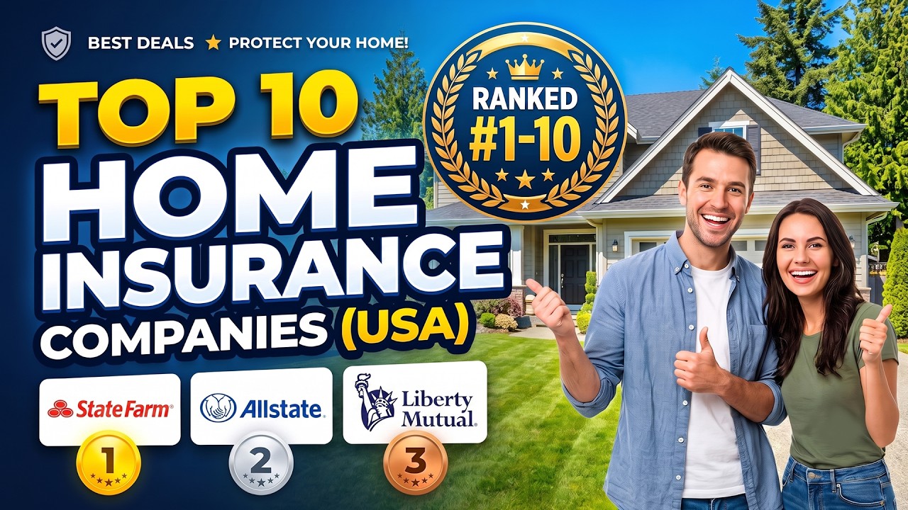 Top 10 Best Home Insurance Companies in the USA (2026 Rankings)