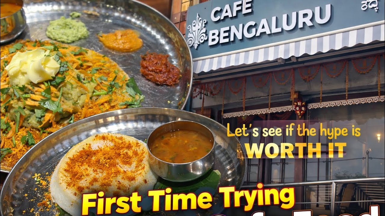 First Time Trying Bengaluru Cafe Food in Bhubaneswar 😍🍽️
