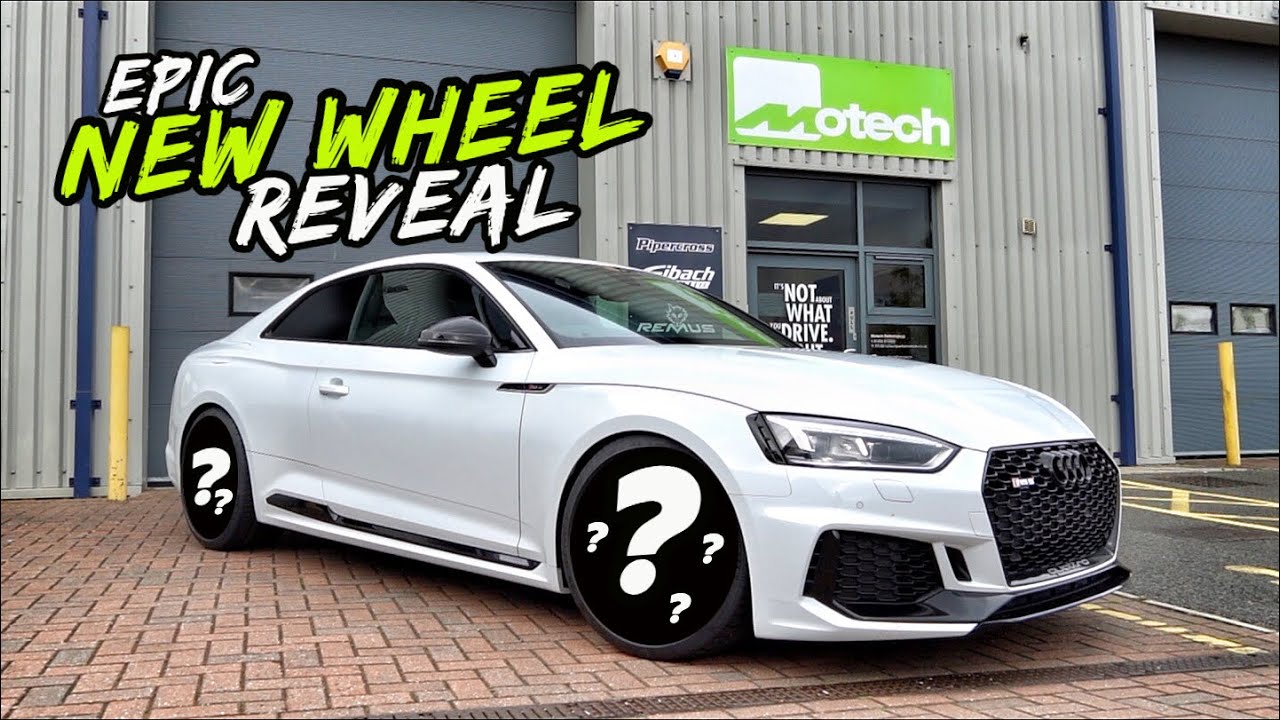 THE AUDI RS5 GETS NEW SHOES! EPIC NEW WHEEL REVEAL PLUS MORE!