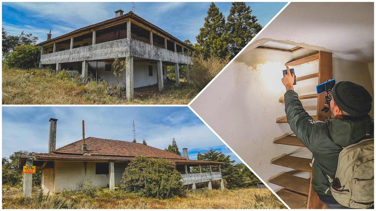 ALGO SINISTRO ACONTECIA DENTRO DESSA MANSÃO ABANDONADA!