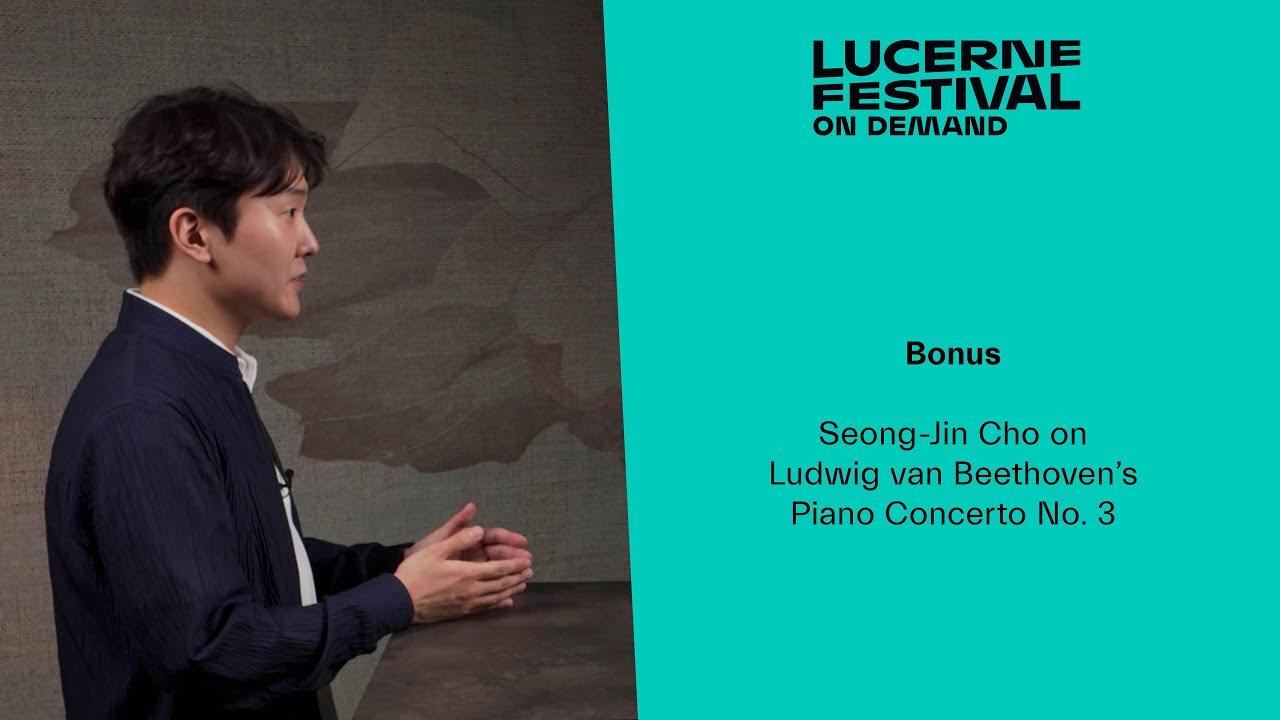 Cho talks about Beethoven's Piano Concerto No. 3