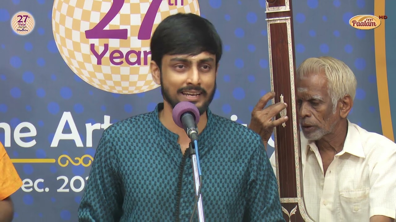 S.Srivathsan (Vocal) – Mudhra’s 27th Fine Arts Festival