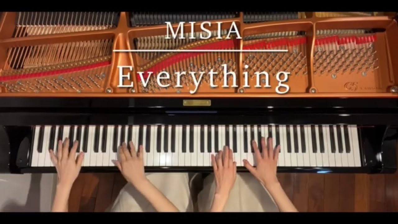 [ピアノ連弾]  Everything MISIA/結婚式ソング/ピアノデュオ　ルミエール/piano duo lumiere/4hands piano