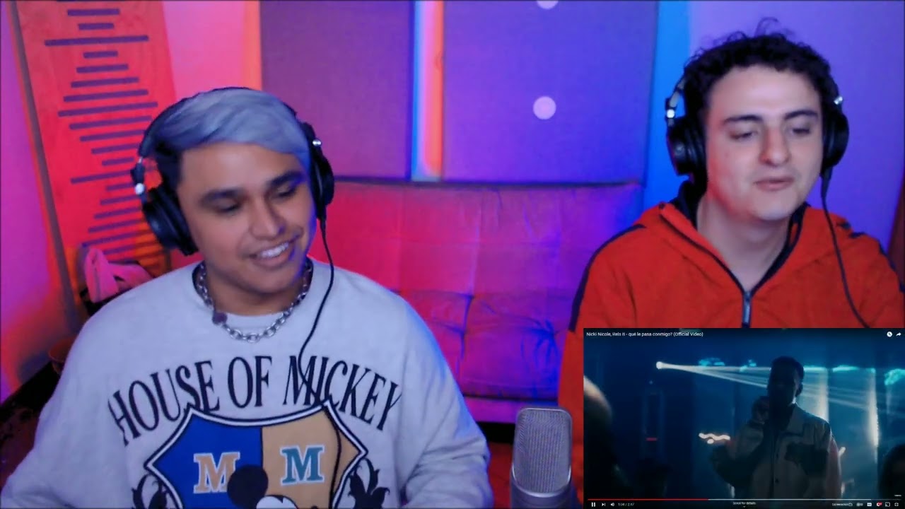 [Reacción] Nicki Nicole, Rels B - qué le pasa conmigo? (Official Video) | ANYMAL LIVE 🔴